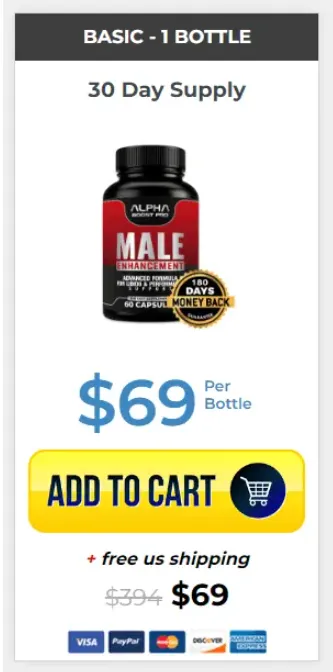 Buy Alpha Boost Pro 1 Bottle